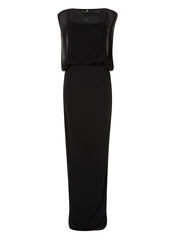 NICOLE MILLER - Riley Gown Black - Designer Dress Hire
