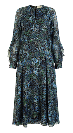 Ophelia Floral Ruffle Dress