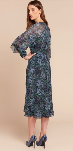 Ophelia Floral Ruffle Dress