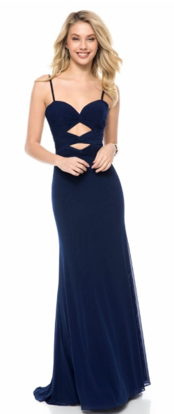 Sherri Hill Formal store Blue Dress