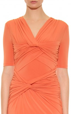 burberry orange dress Burberry Brit orange wome's sleeveless dress Size: L