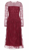 HOTSQUASH - Red Sequin Batwing Jumpsuit - Designer Dress hire