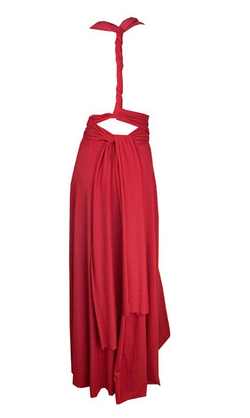 Jersey Gown Red Girl Meets Dress