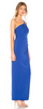NORMA KAMALI - Yellow Diana Gown - Designer Dress hire 