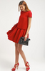CACHAREL - Grenade Red Dress - Designer Dress hire