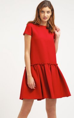 CACHAREL - Grenade Red Dress - Designer Dress hire 
