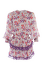 GHOST - Flynn Floral Midi Dress - Designer Dress hire 