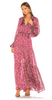 GHOST - Flynn Floral Midi Dress - Designer Dress hire 