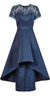 DANCING LEOPARD - Yondal Dress Navy Bloom - Designer Dress hire 