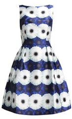 CHI CHI LONDON - Blue Flower Dress - Designer Dress Hire