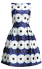 CHI CHI LONDON - Blue Flower Dress - Designer Dress hire