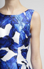 CHI CHI LONDON - Blue White Flower Dress - Designer Dress hire
