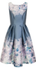THREE FLOOR - Blue Lace Mini Dress - Designer Dress hire 