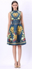 DKNY - Midnight Print Dress - Designer Dress hire 