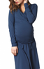 CRAVE MATERNITY - Side Wrap Maternity Dress - Designer Dress hire