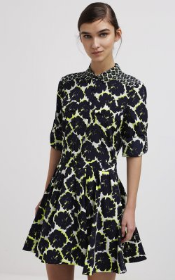 DKNY - Midnight Print Dress - Designer Dress hire 