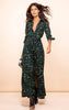 RAISHMA - Green Zeta Dress - Designer Dress hire 