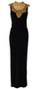 HALSTON HERITAGE - Waist Knot Long Dress - Designer Dress hire 