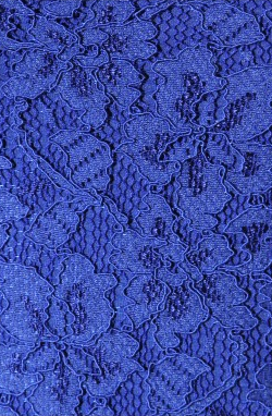 Zarita Lace Dress Blue