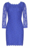 DIANE VON FURSTENBERG - Zarita Lace Dress Navy - Designer Dress hire 