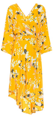 DIANE VON FURSTENBERG - Marigold Silk Dress - Designer Dress Hire
