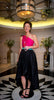 DIMA AYAD - Flared Tricolor Dress - Designer Dress hire