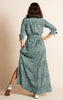 DANCING LEOPARD - Dove Dress Mint Ditsy Leopard - Designer Dress hire