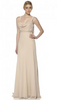 ARIELLA - Ivy Silver Gown - Designer Dress hire 