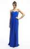 AX PARIS - Chiffon Strapless Jewel Dress - Designer Dress hire 