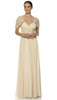 BADGLEY MISCHKA - Odessa Peplum Gown - Designer Dress hire 