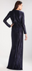 ELISABETTA FRANCHI - Blu Notte Gown - Designer Dress hire