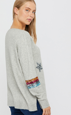 MONSOON - Eva Star Jumper - Designer Dress hire 