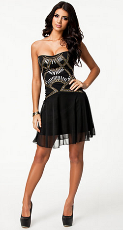 Front Studded Waist Dress Girl Meets Dress Front Studded Waist Dress Girl Meets Dress