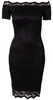 McQ ALEXANDER MCQUEEN - Fringe Peplum Dress - Designer Dress hire