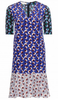 TWISTED WUNDER - Midi Tea Lemon Floral Dress - Designer Dress hire 