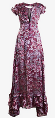 FOR LOVE & LEMONS - Flora Red Maxi Dress - Designer Dress Hire