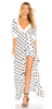 KEEPSAKE - Limits Polka Dot Gown - Designer Dress hire 