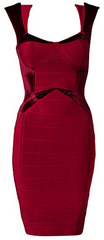 FOREVER UNIQUE - Imogen Dress Red - Designer Dress Hire