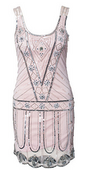 FROCK AND FRILL - Embellished Flapper Dress - Designer Dress Hire