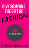 GIFT VOUCHER - GIFT VOUCHER - 'E-Voucher' - Designer Dress hire