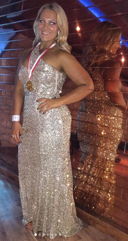 Celine deals gold dress