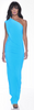 GORGEOUS COUTURE - The Bailey Maxi Turquoise - Designer Dress hire
