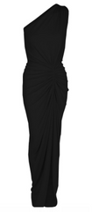 GORGEOUS COUTURE - The Liliana Maxi Black - Designer Dress Hire