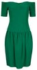 FRANK USHER - Dotty Vintage Dress - Designer Dress hire 