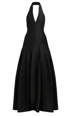 Halston heritage clearance black gown