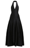 ARIELLA - Ava Chiffon Gown Black - Designer Dress hire 