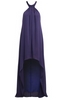 HALSTON HERITAGE - Aubergine Cocktail Gown - Designer Dress hire