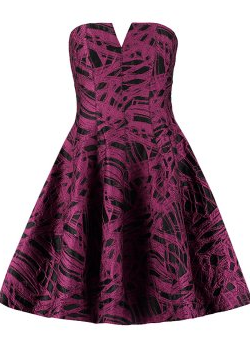 HALSTON HERITAGE - Boysenberry Dress - Designer Dress hire 