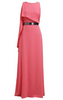 HALSTON HERITAGE - Strawberry Aria Gown - Designer Dress hire