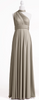 ADRIANNA PAPELL - Night Plum Floral Gown - Designer Dress hire